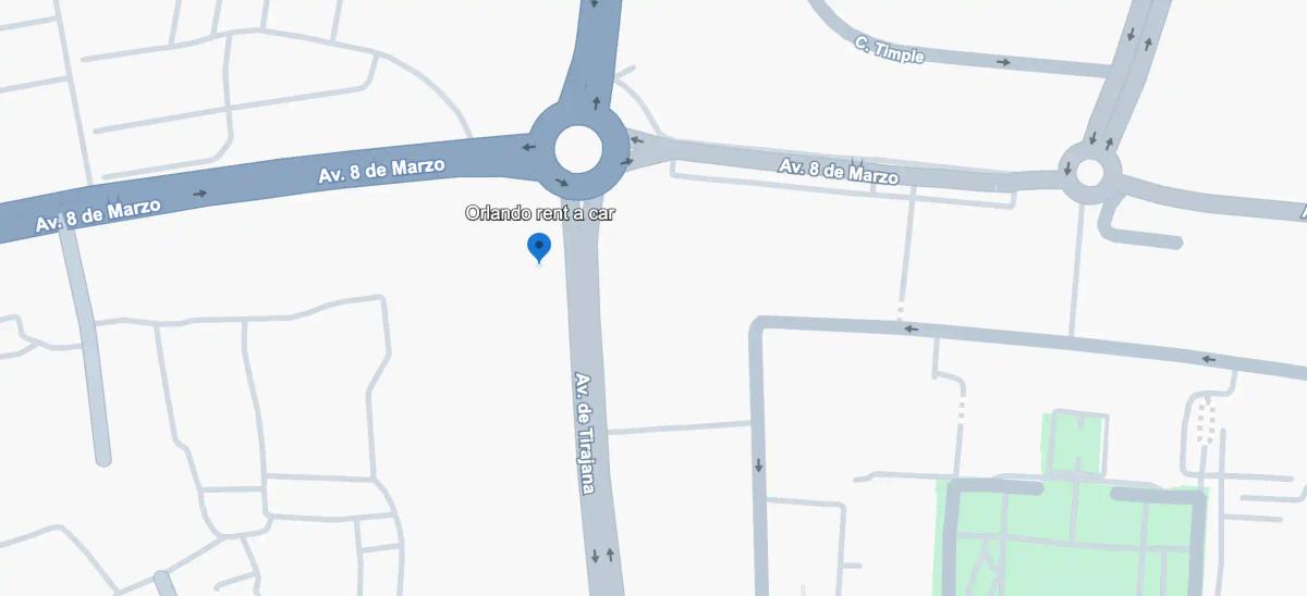 Mapa de Playa del ingles